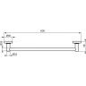Полотенцедержатель IDEAL STANDARD IOM A9118AA